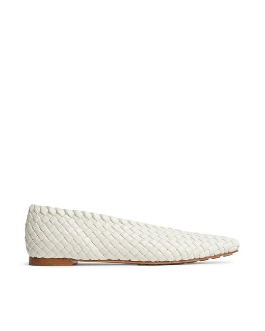 Bottega Veneta White Sofia Dancers