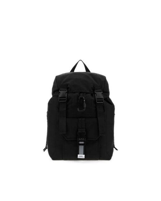 A.P.C. Black Backpacks for men