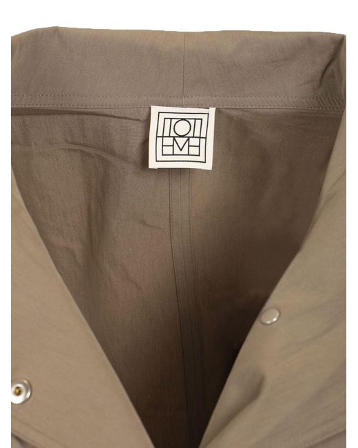 Totême Brown Parachute Jacket
