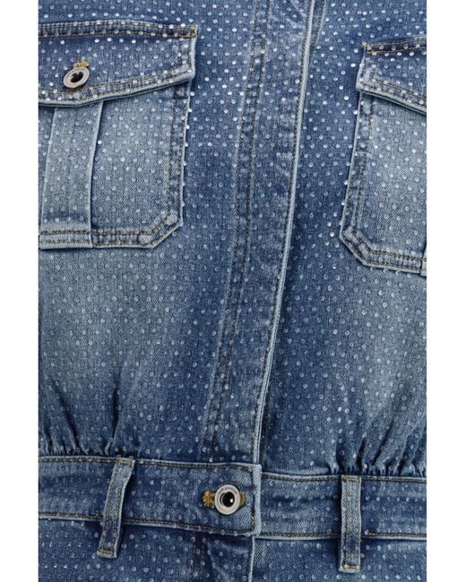 Self-Portrait Blue Jumpsuits