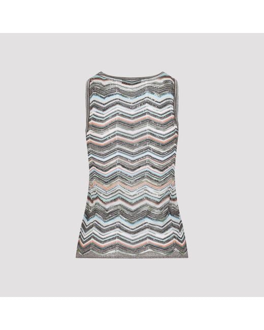 Missoni Gray Top