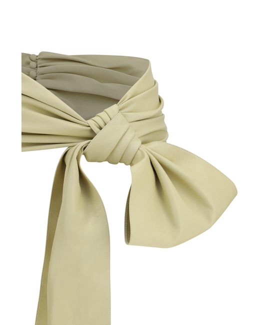 Chloé Metallic Chloé Bow Belt