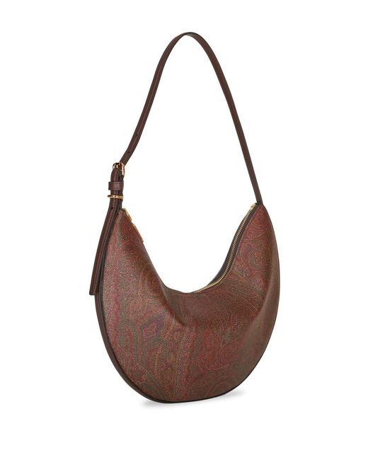 Etro Brown Medium Hobo Bag