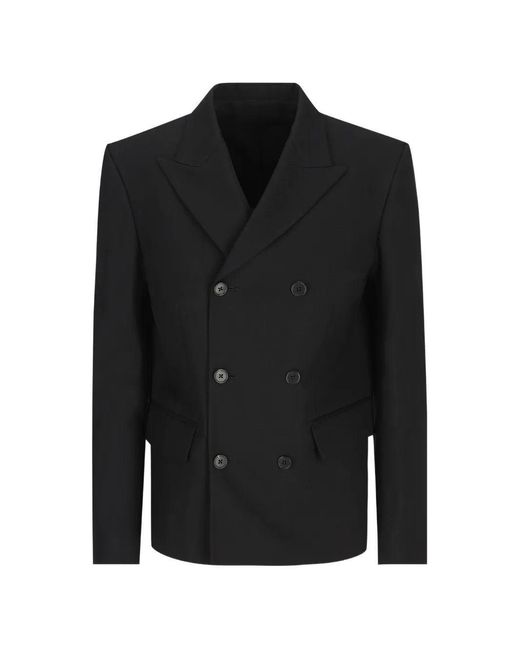 Céline Black Tailored Wool Gabardine Jacket