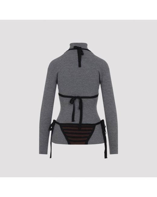 Moschino Black Turtleneck