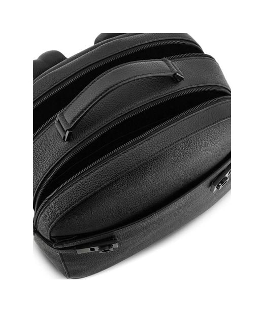 Ferragamo Black Backpacks for men