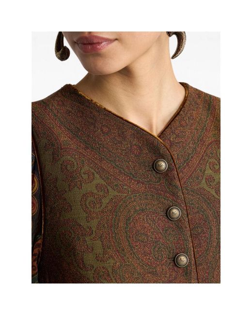 Etro Brown Jackets