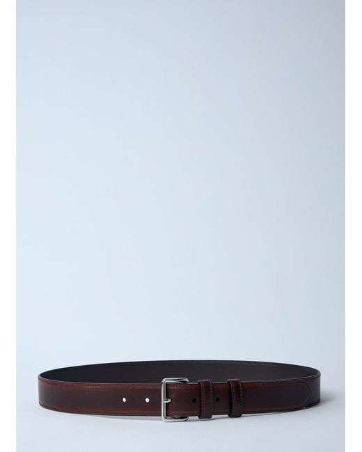Prada Blue Leather Belt for men