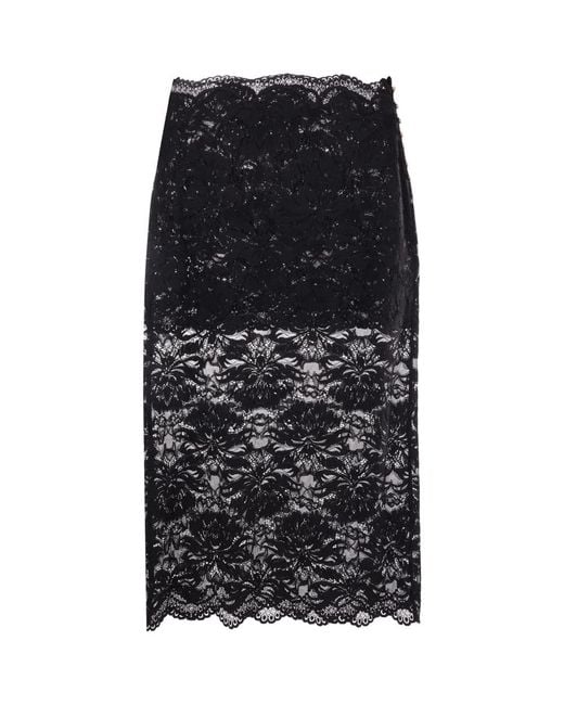 Rabanne Black Polyester Skirts
