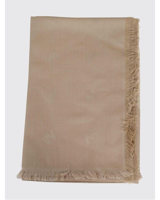 Weekend by Maxmara Natural Linen And Silk Scarf