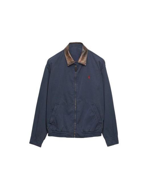 Prada Blue Jackets for men