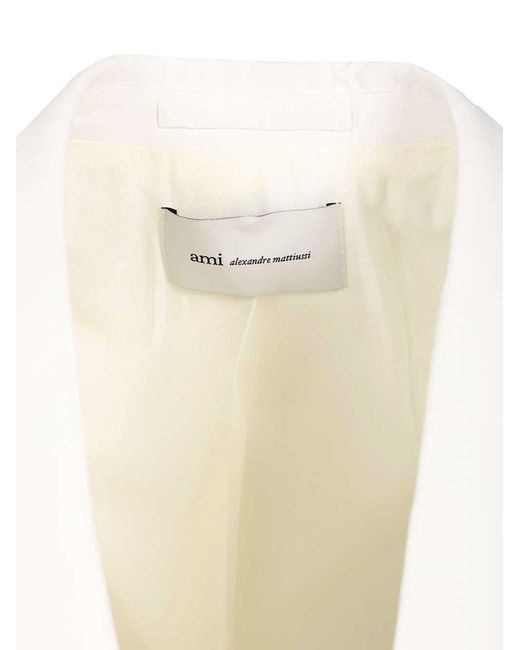 AMI Natural Ami Single-Breasted Jacket for men