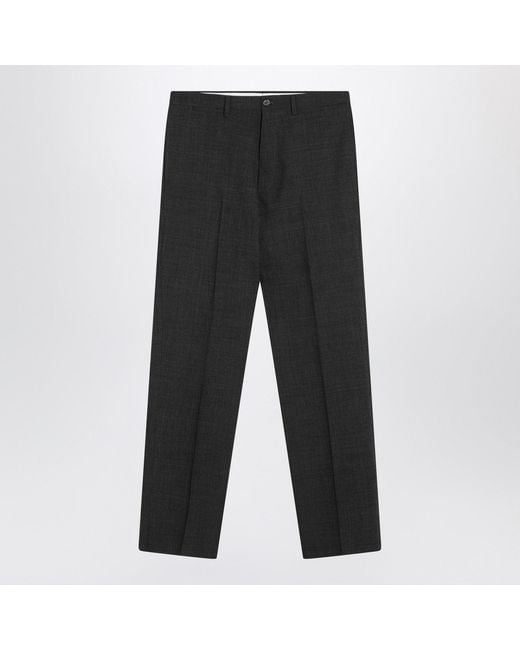 Prada Gray Anthracite Trousers for men