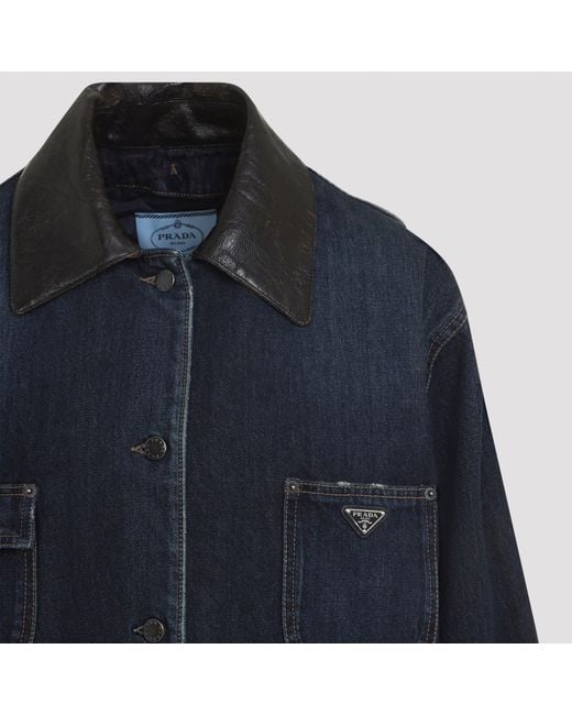 Prada Blue Denim Jacket