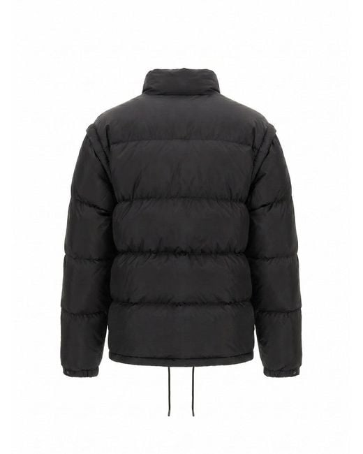 Prada Black Re-Nylon Down Jacket for men