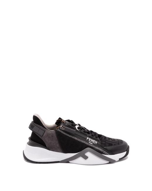 Fendi Black Flow' Sneakers for men