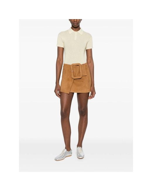 AMI Brown Skirts