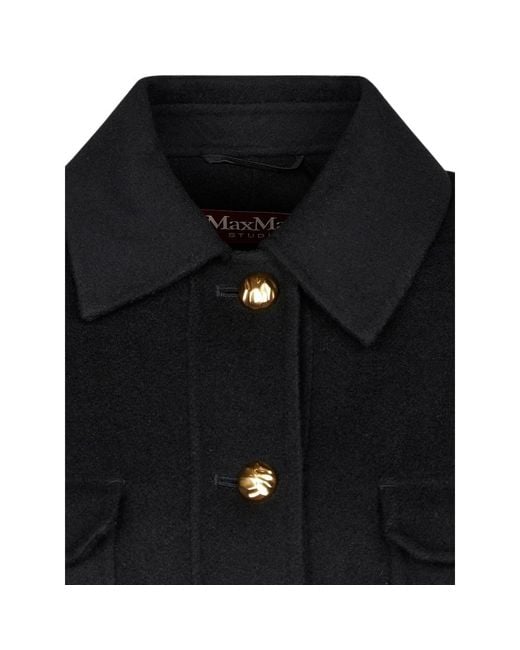 Max Mara Black Jackets