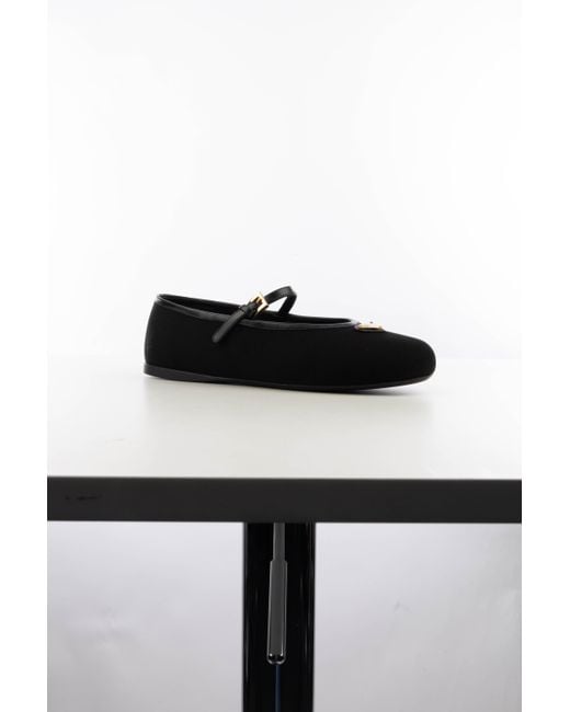 Prada Black Shoes Flats