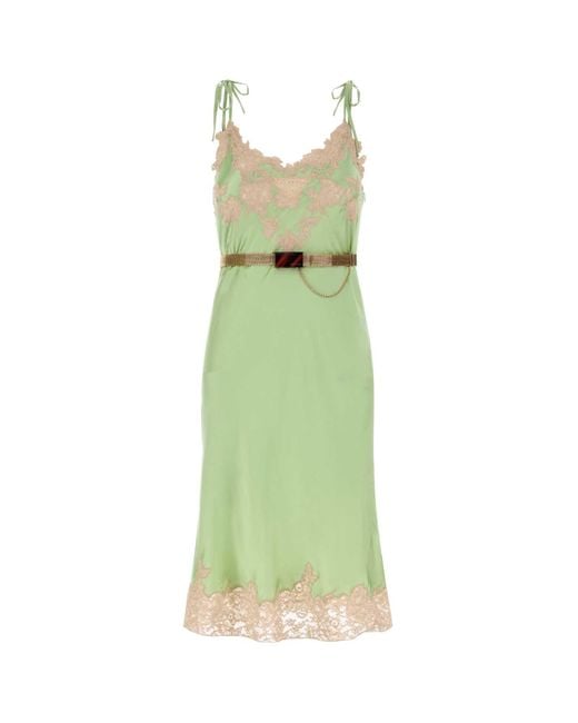 Prada Green Abito