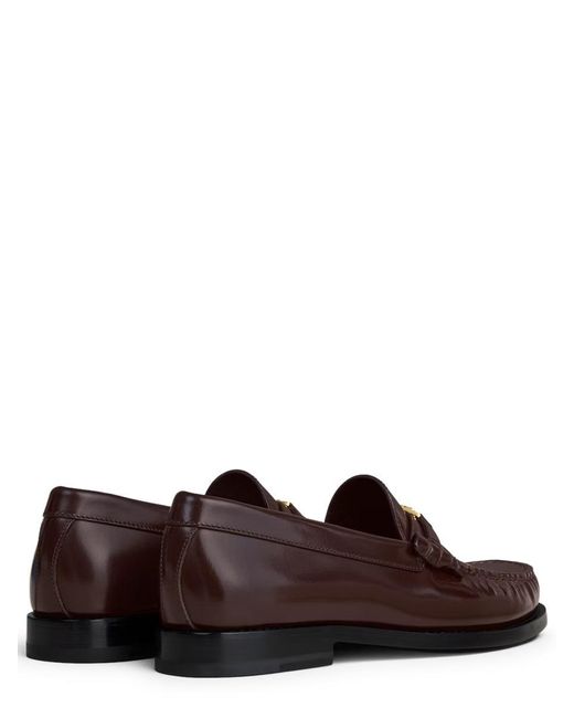Céline Brown Moccasin "Triomphe Luco"