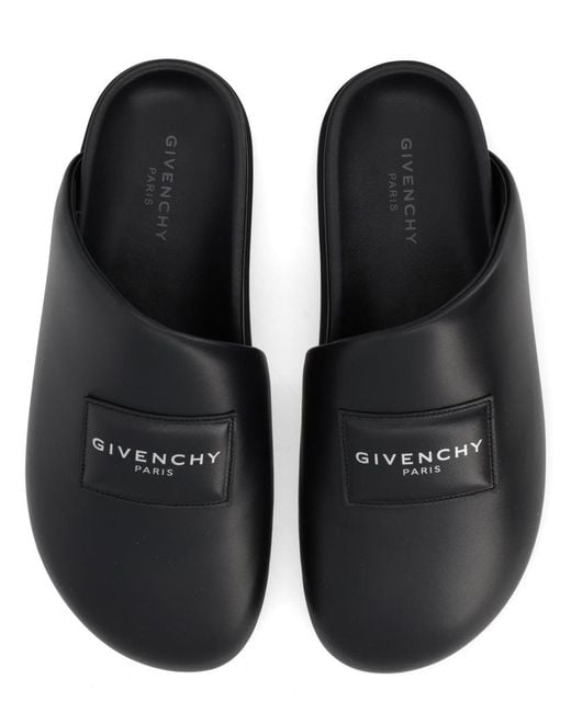 Givenchy Black Puffy Mules for men