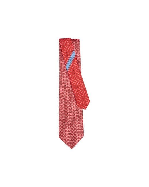 Ferragamo Red Ties & Bow Ties for men