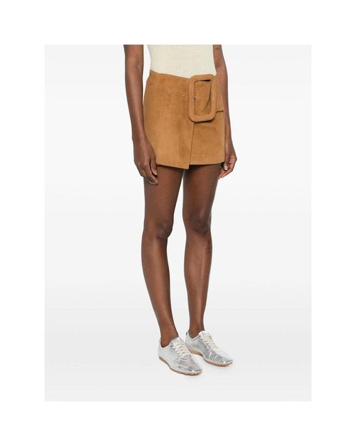 AMI Brown Skirts