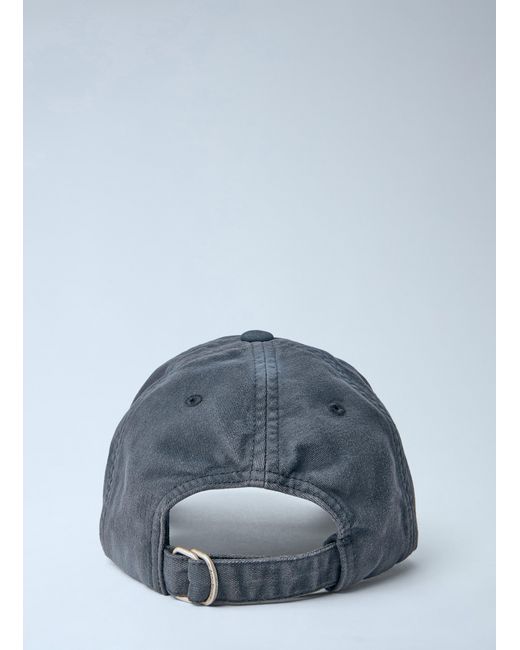 Acne Blue Logo Baseball Cap for men