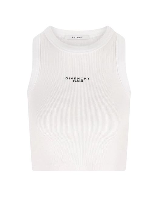 Givenchy White Tops