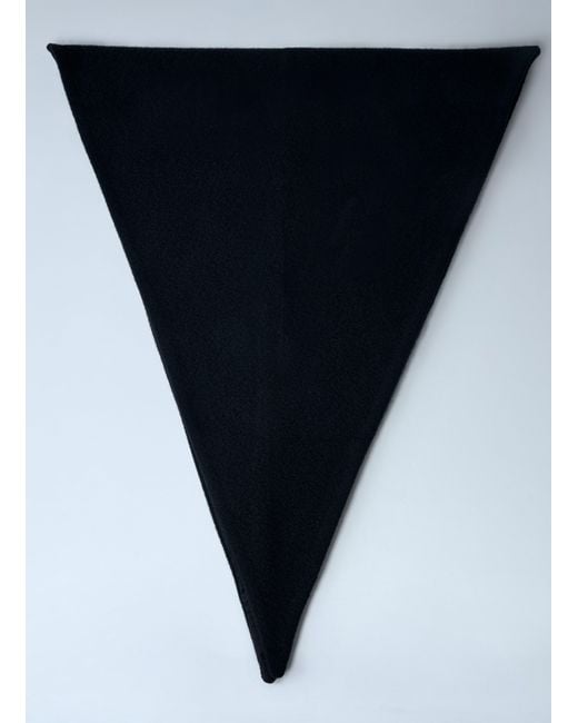 Rier Blue Losange Mini Scarf for men