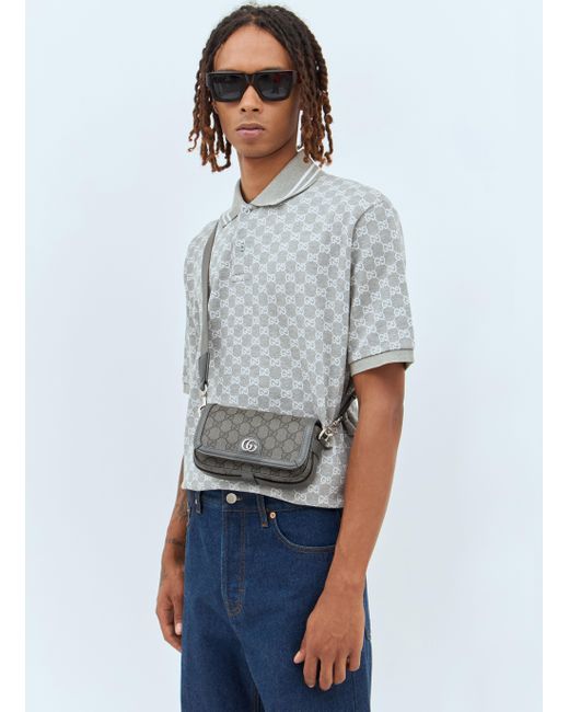 グッチGUCCI OPHIDIA SUPER MINI SHOULDER BAG Gucci Ophidia Super Mini Shoulder Bag in White for Men | Lyst