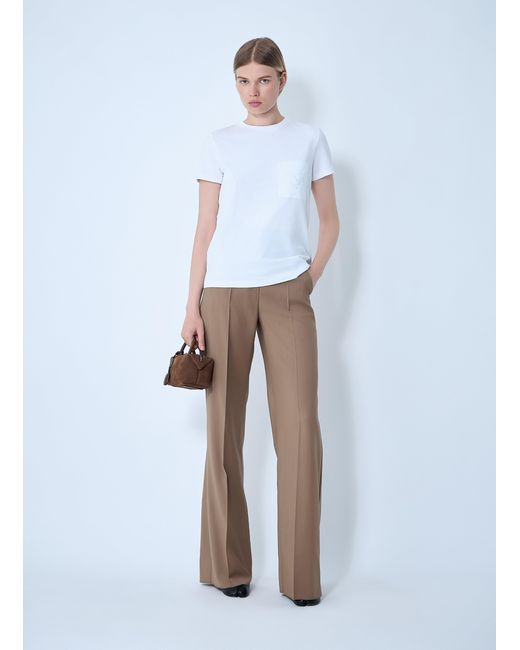 Max Mara Brown Wool Pants