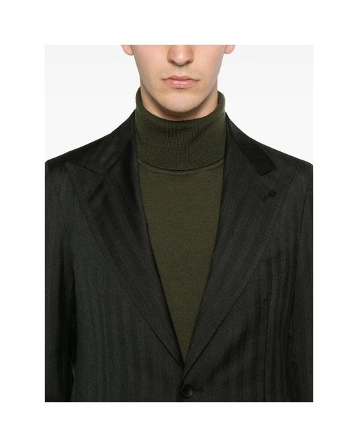 Tagliatore Black Suits for men