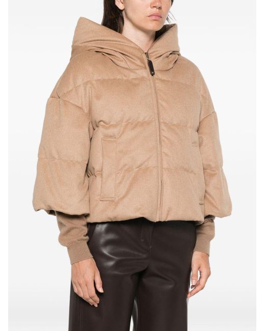 Max Mara Natural Short Down Jacket