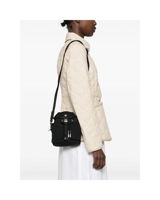 Moncler Black Satchels & Cross Body Bags