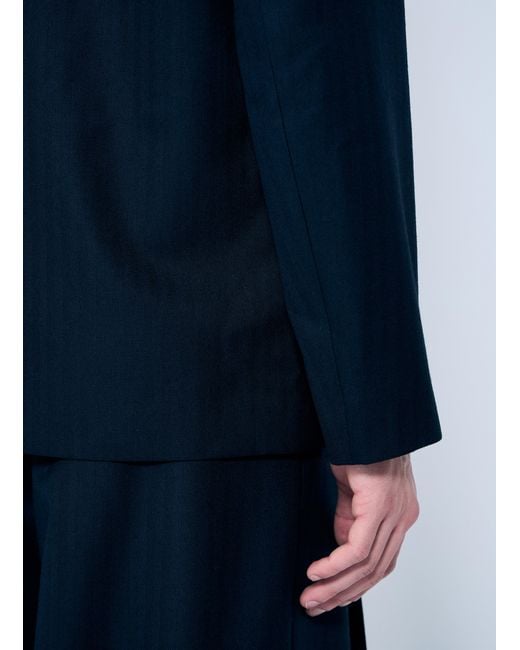 Dries Van Noten Blue Bays Jacket for men
