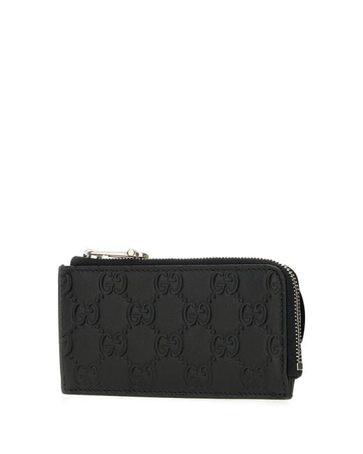Gucci Black Accessories Wallets for men