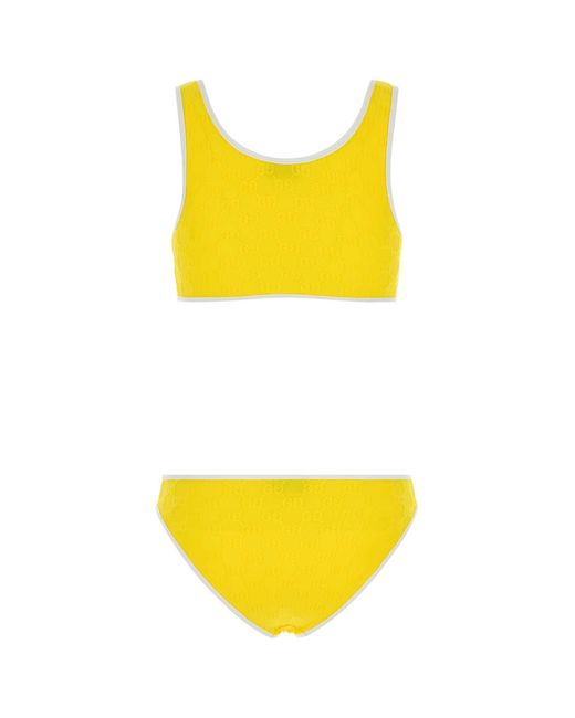 Gucci Yellow Swimsuits
