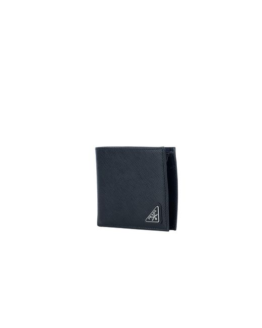 Prada Blue Accessories Wallets for men