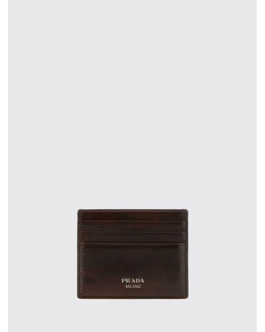 Prada White Wallet for men