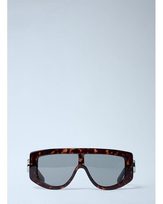 Gucci Gray Rectangle Sunglasses