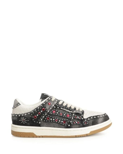 Amiri White "Stud Skel" Sneaker for men
