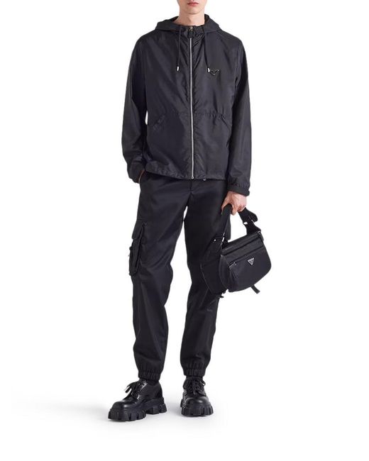 Prada Black Re-Nylon Jacket for men