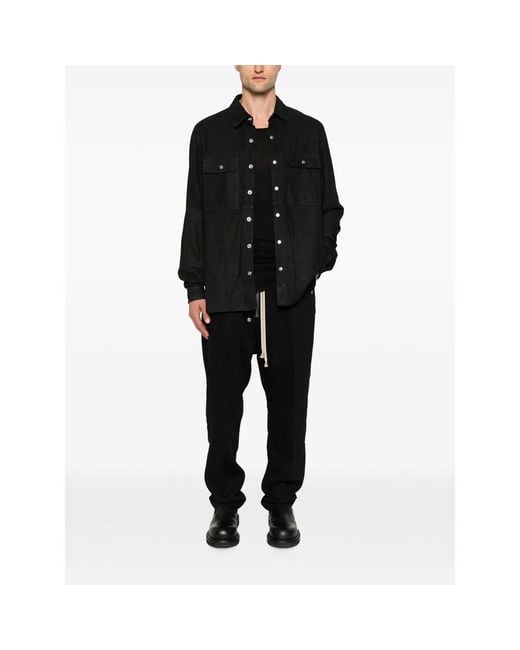 Rick Owens Black Jackets for men