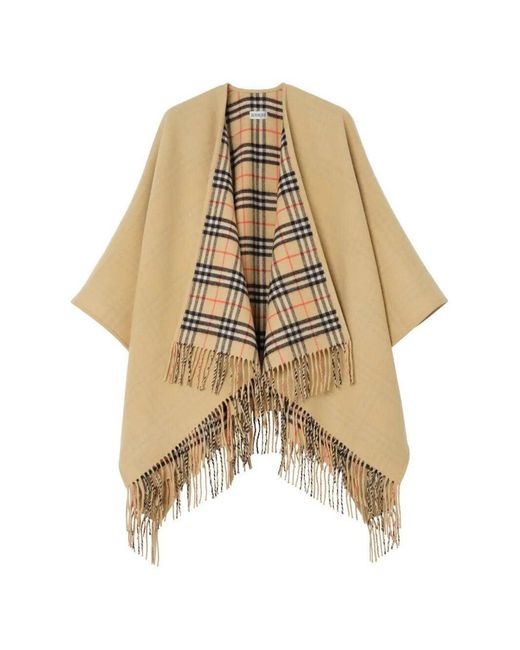 Burberry Natural Reversible Cape