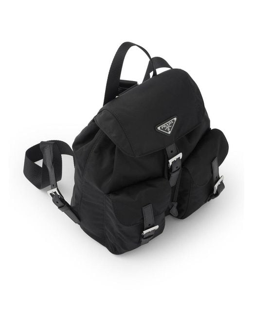 Prada Black Small Backpack