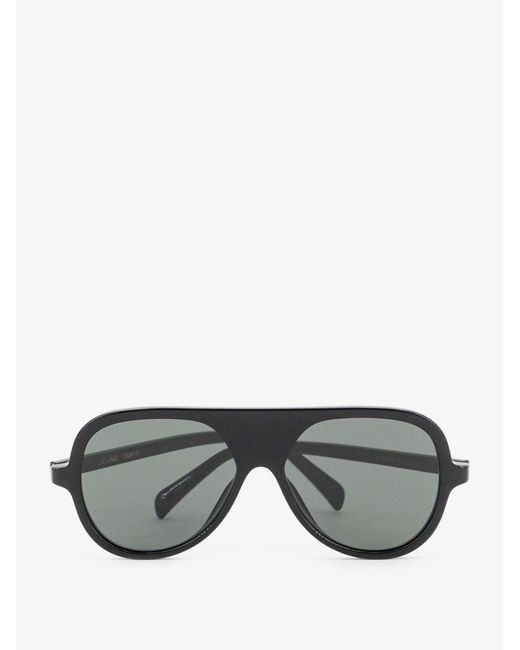 Céline Gray Frame 66 Acetate Sunglasses for men