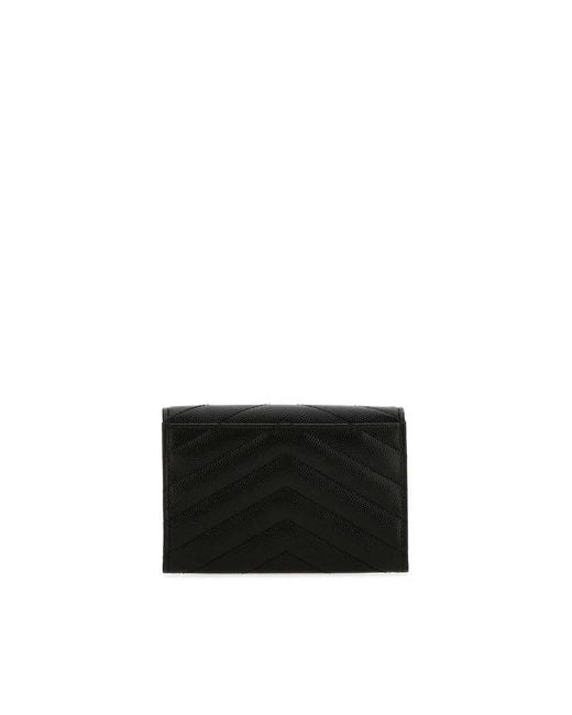 Saint Laurent Black Wallets & Purses
