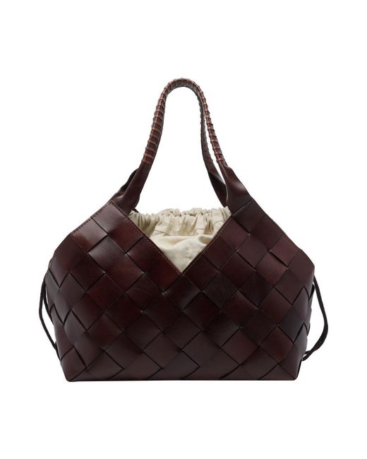 Dragon Diffusion Brown Castello Shoulder Bag